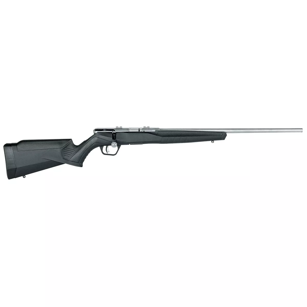 Savage Arms 70202 B22 FVSS 22 LR 10+1 Cap 21" HB Matte Stainless Rec/Barrel Matte Black Stock Right Hand (Full Size)