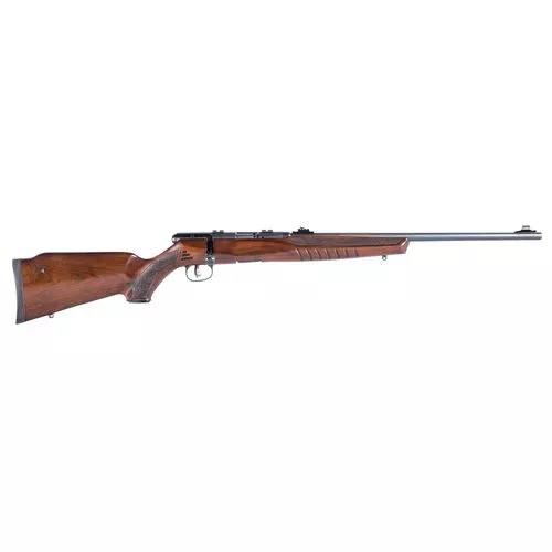 Savage Arms 70510 B22 G Bolt 22 WMR 10+1 Cap 21" Matte Blued Rec/Barrel Stain Hardwood Stock Right Hand (Full Size)