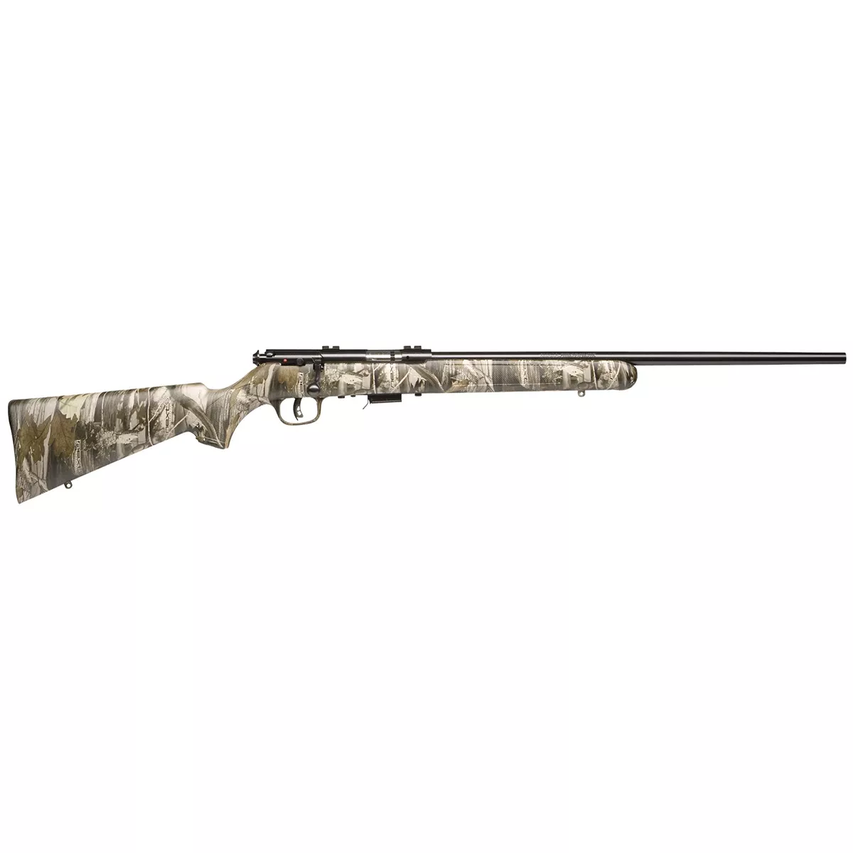 Savage Arms 96711 93R1717 HMR 5+1 Cap 21" Matte Blued Rec/Barrel Next G-1 Camo Stock Right Hand (Full Size) with AccuTrigger