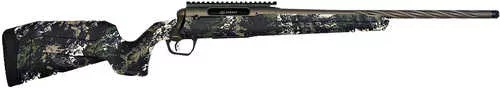 Savage Arms Axis 2 Pro Compact 223 Rem 4+1 20" Gun Metal Bronze Cerakote Spiral Fluted Threaded Barrel, Gun Metal Bronze Cerakote Picatinny Rail Carbon Steel Receiver, Fixed w/Pistol Grip Textured Forest SP Camo Synthetic Stock, Right Hand