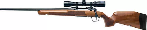 Savage Axis 2 XP Combo Left Handed Rifle 22-250 Rem 22" Barrel 4Rd Black Finish