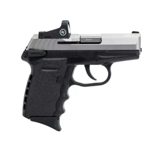 SCCY CPX-1-TTRD 9MM BLACK W/ SS SLIDE W/ RED DOT SIGHT