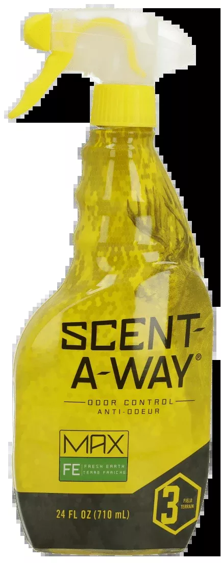 Scent-A-Way Max Field Spray Odor Eliminator 24 oz Trigger Spray - Earth Scent