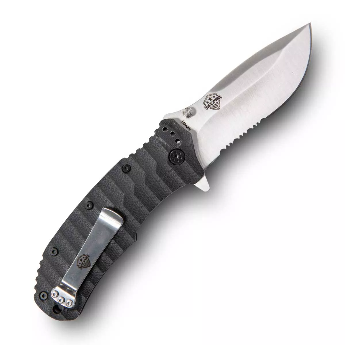 SecPro D219BKS Guerilla EDC Tactical Folding Knife