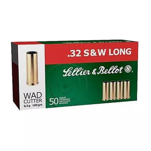Sellier & Bellot 32 S&W Long - 100gr 50rds - WC