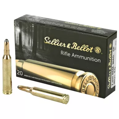 Sellier & Bellot 7mm Rem Magnum 140 gr Soft Point - 20 Rounds per Box
