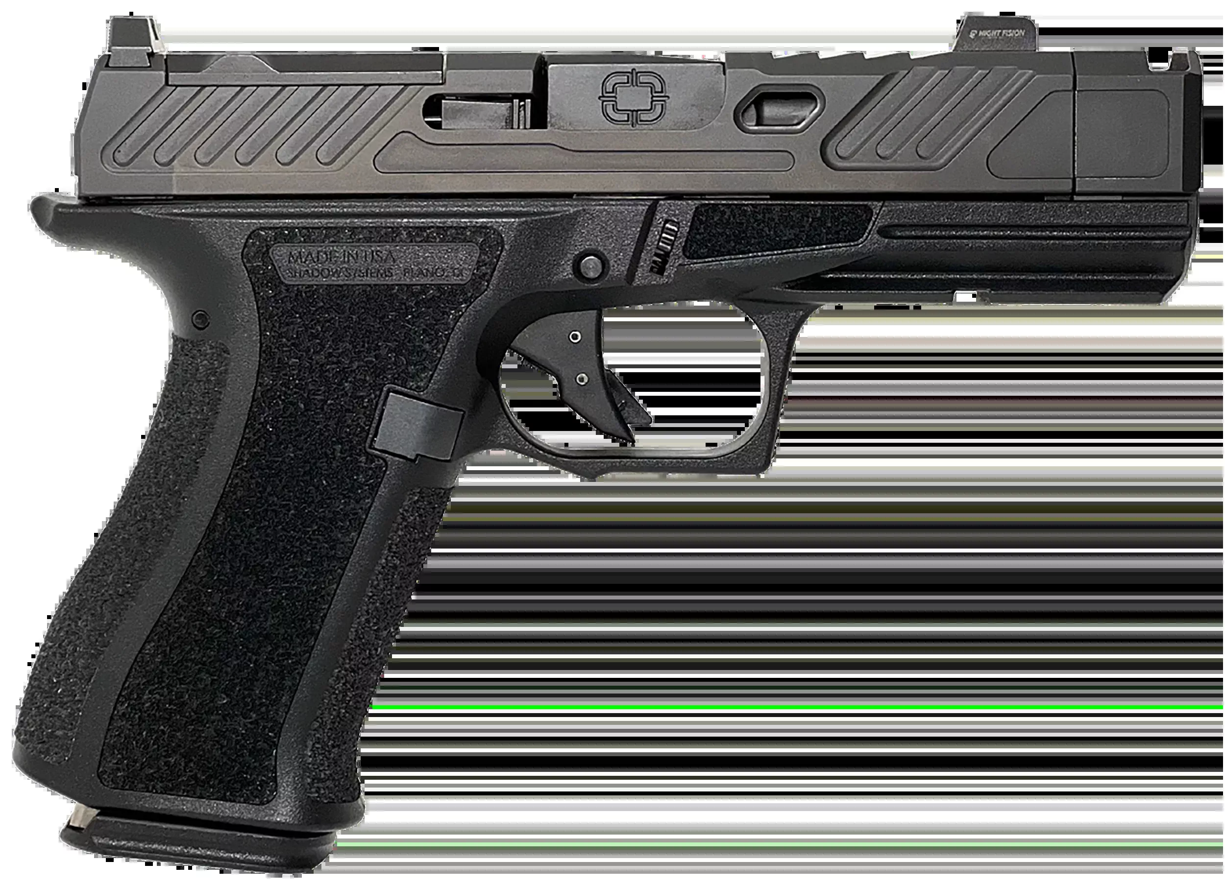 Shadow Systems CR920XP Elite 9mm Luger 3.65" 10+1 Semi-Auto Pistol - Black