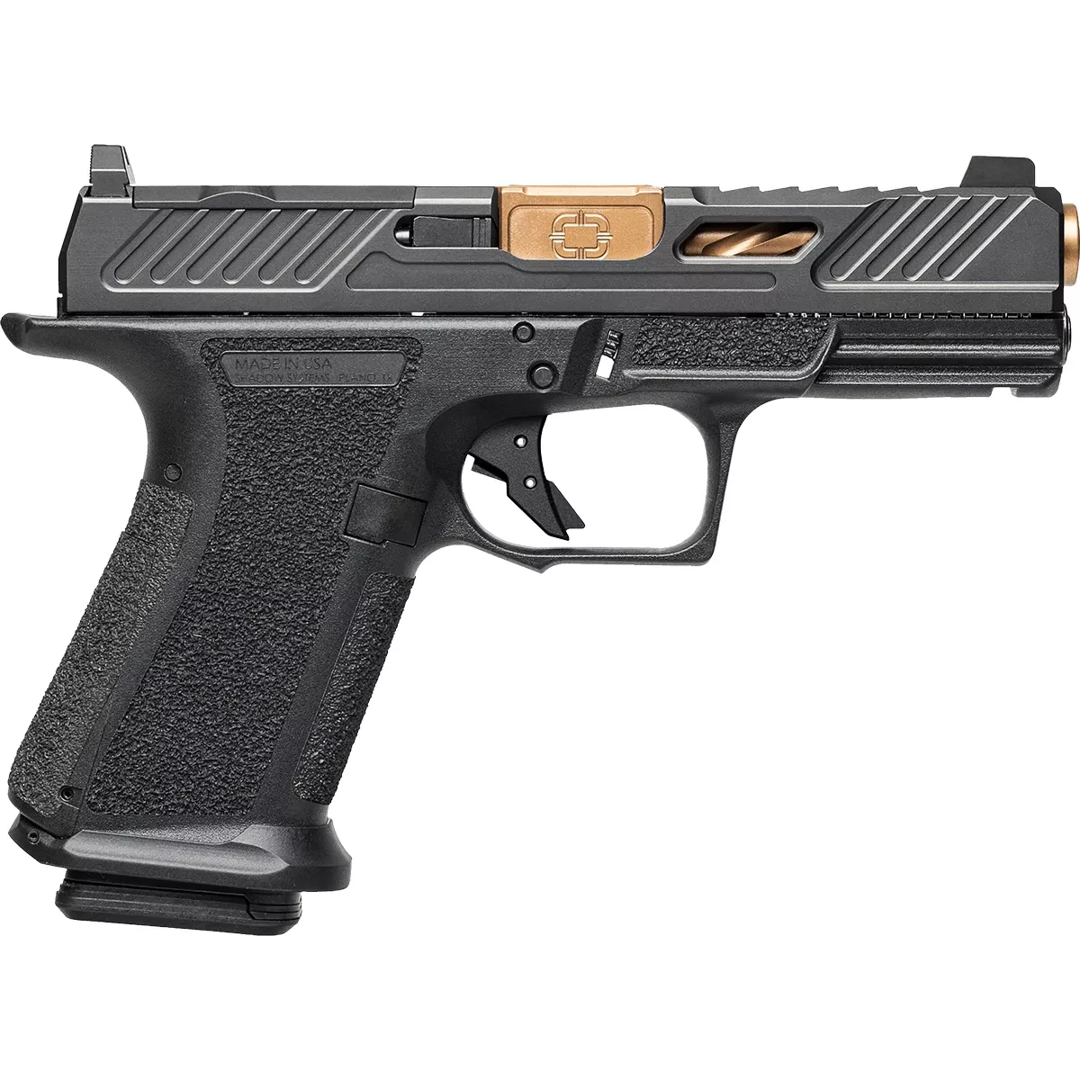 Shadow Systems MR920 Elite 9mm Compact Pistol Bronze Barrel