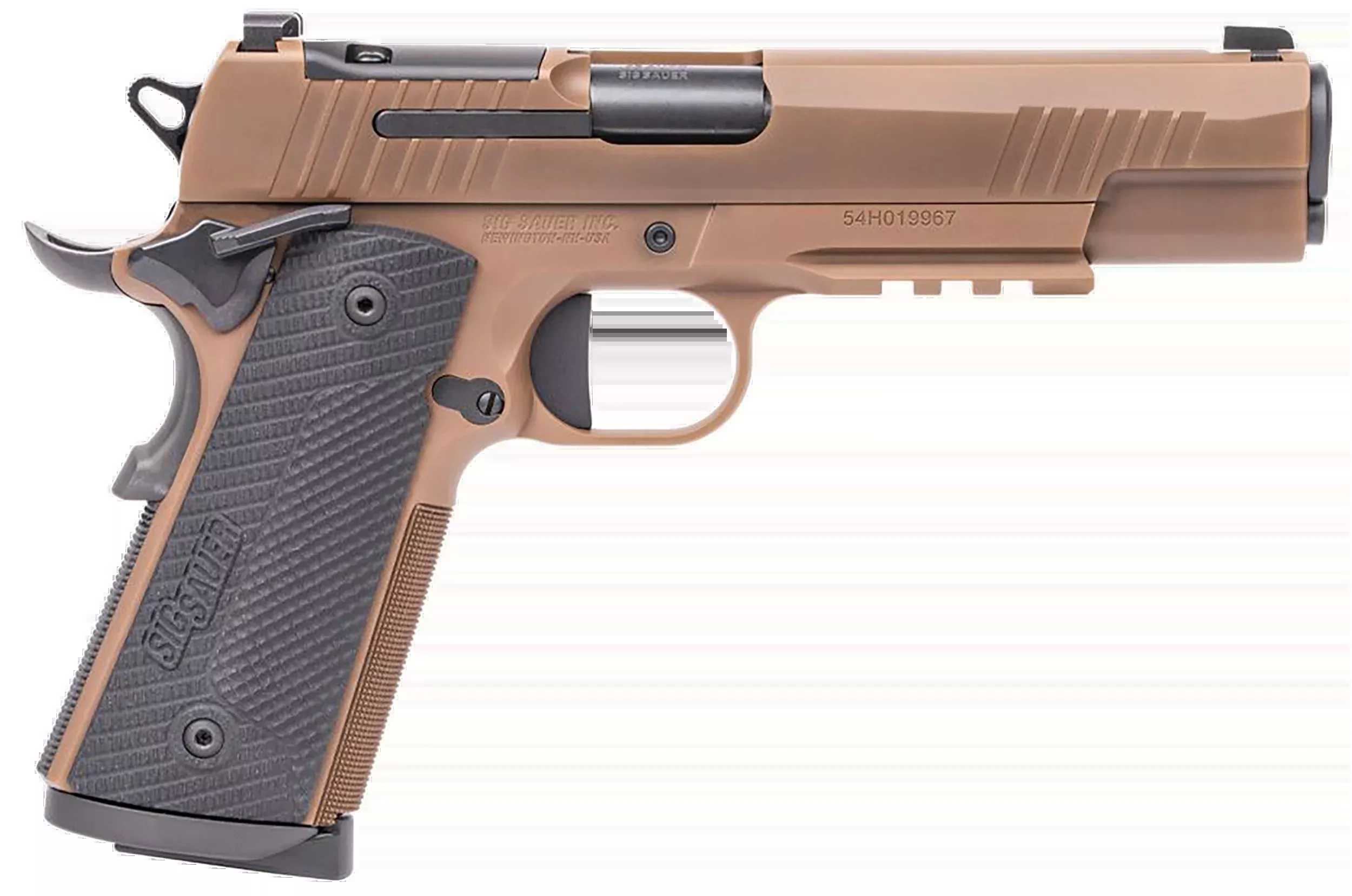 Sig Sauer 1911-X Full Size 45 ACP 5" 8+1 Semi-Auto Pistol - Coyote PVD