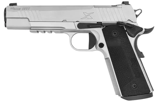 Sig Sauer 1911XR-45-SS 1911Full Size Frame 45 ACP 8+1 5" Optic Ready/Serrated Stainless Steel Slide & Frame w/Beavertail & Picatinny Rail