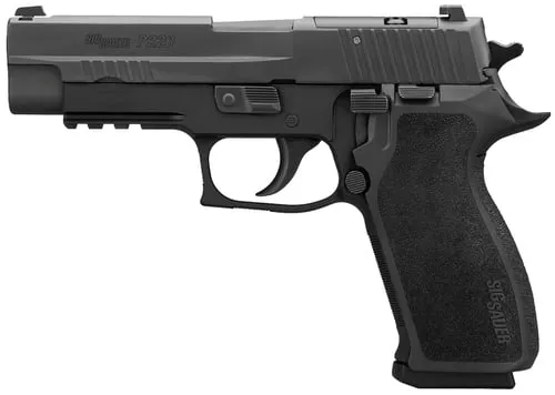 Sig Sauer 220R45BSER2 P220Full Size Frame 45 ACP 4.40" Nitron Stainless Steel Slide Black Anodized Black E2 Grip