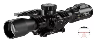 Sig Sauer BRAVO6T-BDX 3-18x44 FFP MRAD DEV-L 2.0 Scope - SOBBDX63104