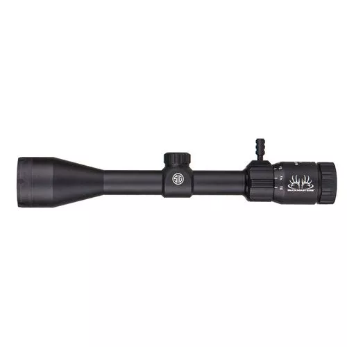 Sig Sauer Buckmasters Scope 3-12x44mm 1 inch Single Focal Plane .25 MOA ADJ Black