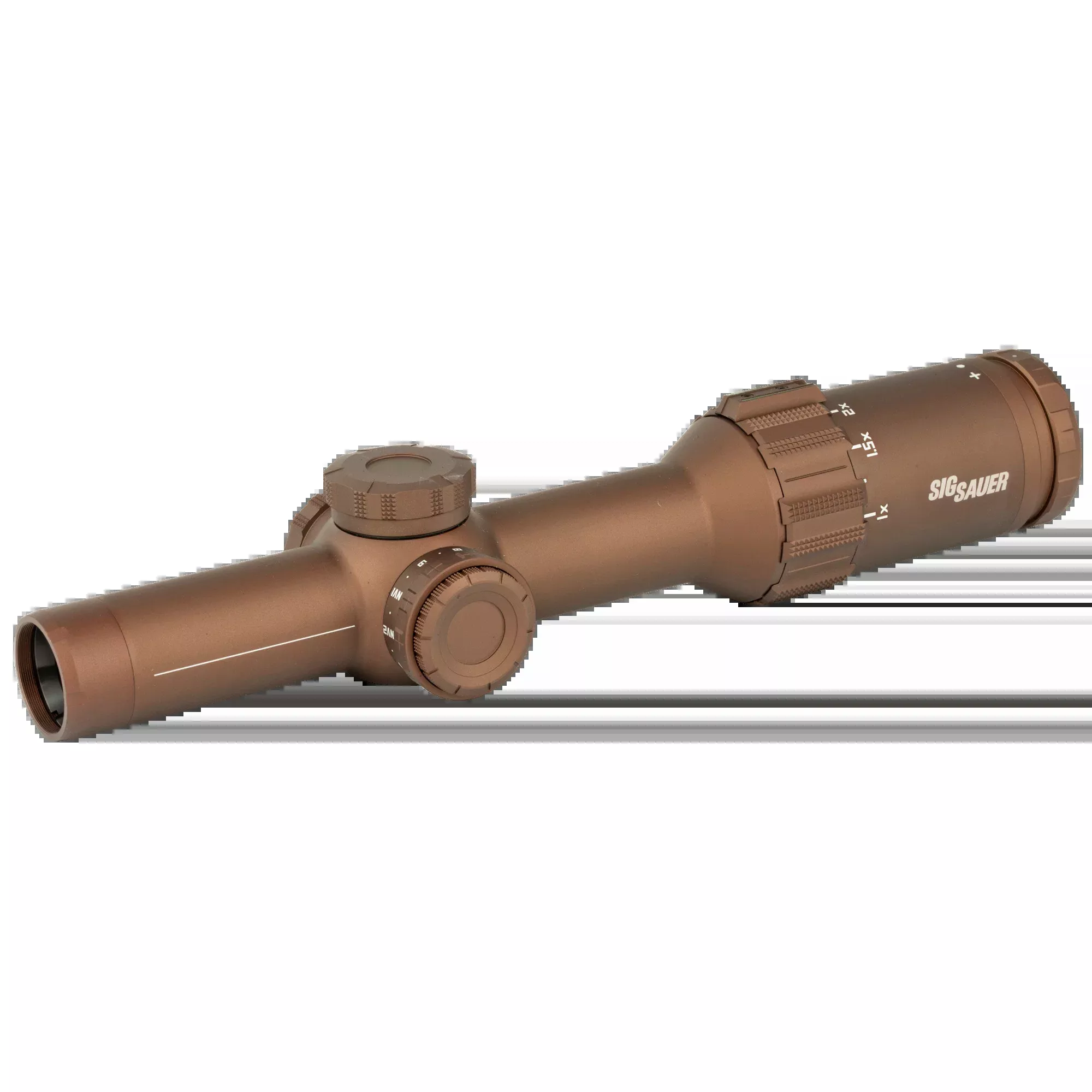 Sig Sauer Electro-Optics Tango6T 1-6x24mm 30mm Tube Illuminated Hellfire SVPS Reticle Riflescope - Flat Dark Earth