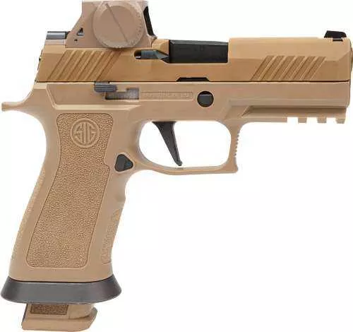 Sig Sauer M18 Pistol 9mm Luger 3.9" Barrel 21Rd Coyote Brown Finish