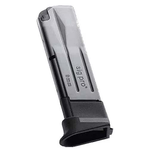 Sig Sauer MAG2022915 OEM9mm Luger Sig Sauer SP2022, Pro 2009, Pro 2340 15rd Blued Detachable