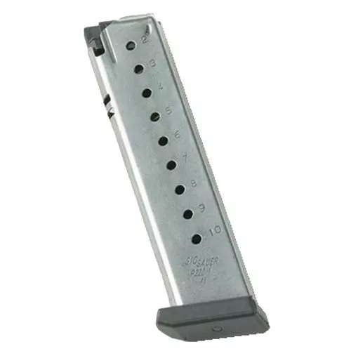 Sig Sauer MAG2204510 OEM45 ACP Sig Sauer P220 10rd Stainless Detachable