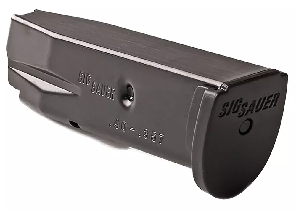 Sig Sauer MAGMODC4310 P320/P250 Compact 40 S&W / 357 Sig 10-Rd Blued Steel Magazine