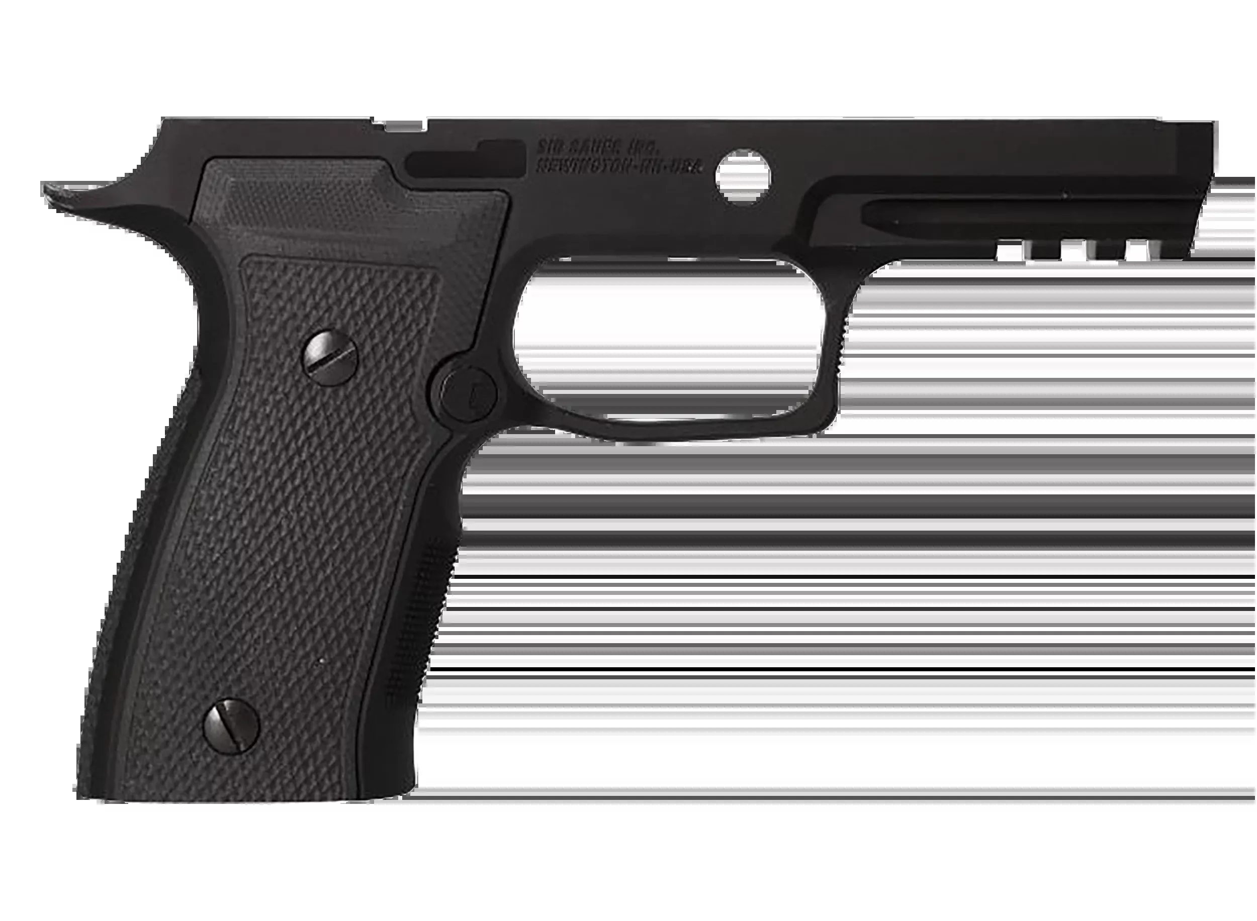 Sig Sauer P320 AXG Carry Medium Grip Module - 9mm Luger/40 S&W/357 Sig - Black Aluminum G10
