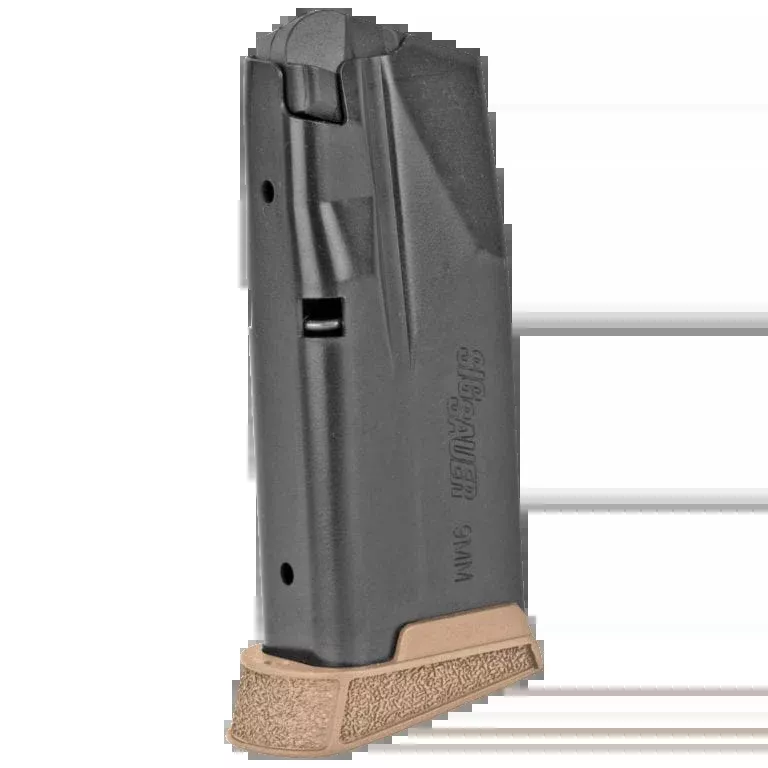 Sig Sauer P365 9mm Luger 10rd Steel Extended Magazine - Coyote Baseplate