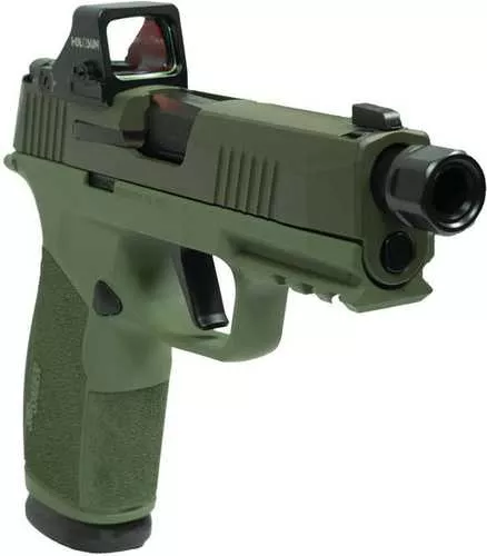Sig Sauer P365 XMacro Handgun 9mm Luger 17rd Magazines (2) 3.7" Barrel Two Tone Green TB - ON SALE!