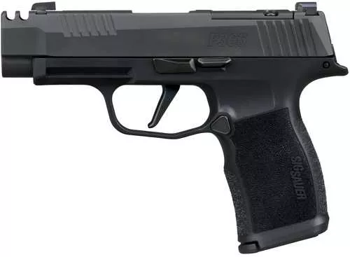 Sig Sauer P365XL 380 ACP 12+1 3.10" Black Ported Barrel, Black Nitron Stainless Steel Optic Cut/Ported/Serrated Slide, Black Stainless Steel Frame w/Picatinny Rail, Textured Grip, SIG-LOC Compact Footprint
