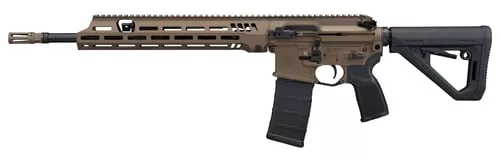 Sig Sauer R516G3556N16BBRZ 516 G3 5.56 NATO 30+1 16" Black Threaded Barrel, Bronze Cerakote Aluminum Receiver w/Picatinny Rail, M-LOK Handguard, Magpul DT Black Polymer Stock, AR Compatible Reduced An