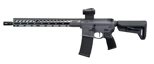 Sig Sauer RM400556N16BFORGECON M400 Forge 5.56 NATO 30+1 16" Concrete Gray Cerakote Alloy Receiver w/Picatinny Rail, M-LOK Handguard, Magpul SL-K Black Polymer Stock, Black Polymer Grip, Sig ROMEO MSR