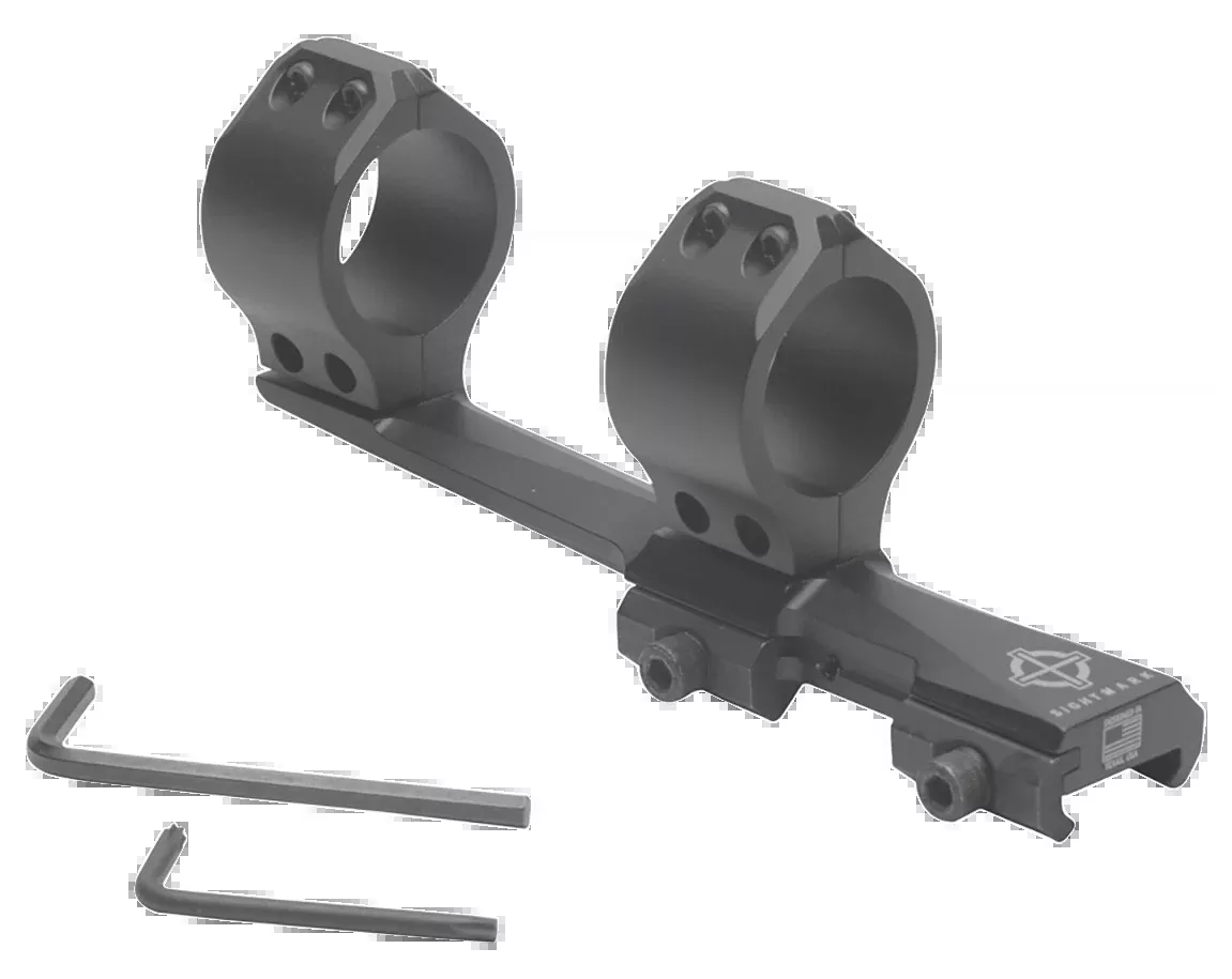 Sightmark Tactical 30mm LQD Cantilever Scope Mount Combo 6.89" 20 MOA Matte Black Aluminum