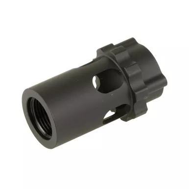 Silencer Central BANISH 9 Piston 1/2x28 TPI Black Steel - 100000311173
