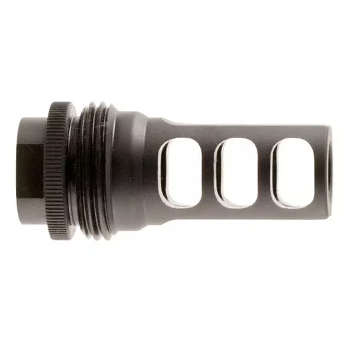 SilencerCo AC1733 ASR 458 Caliber Muzzle Brake 5/8"-24 tpi Black Steel