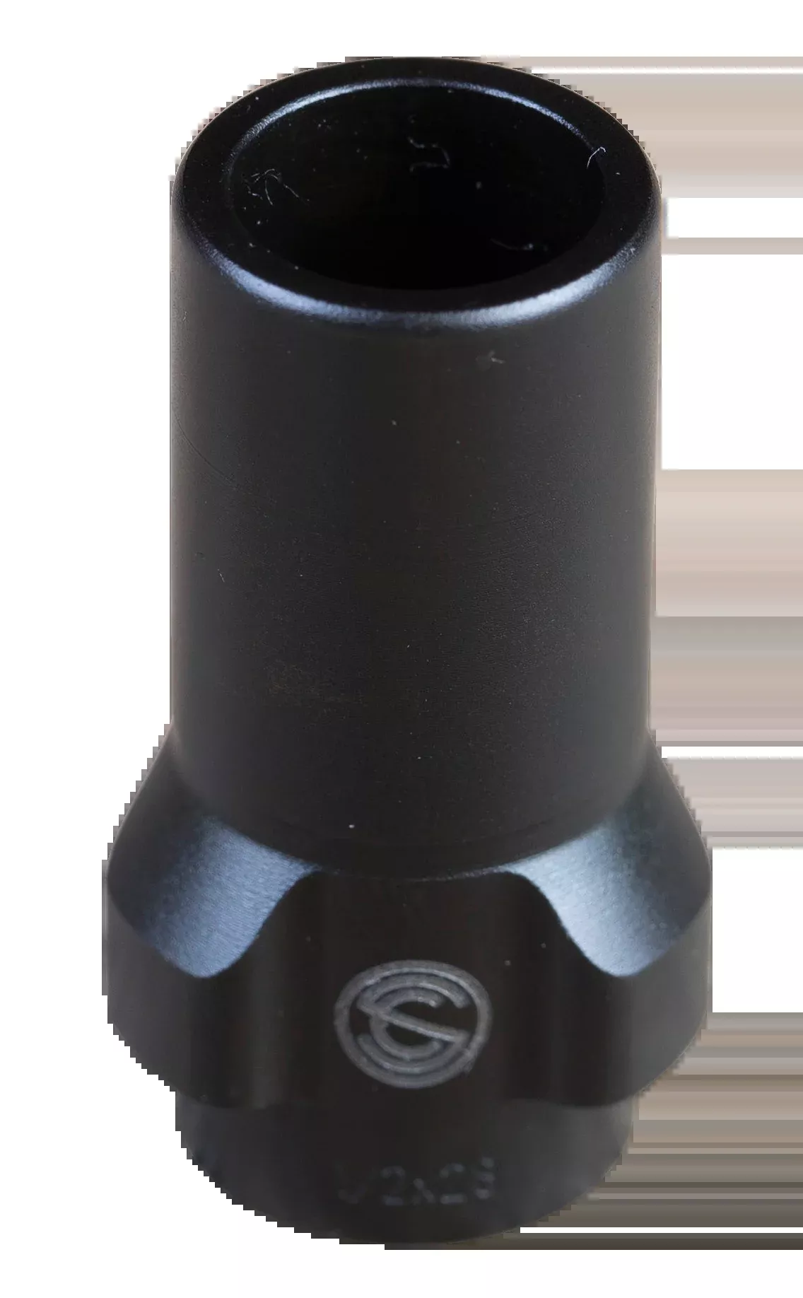 SilencerCo AC2607 3-Lug Muzzle Device 9mm Luger 1/2x36 Steel