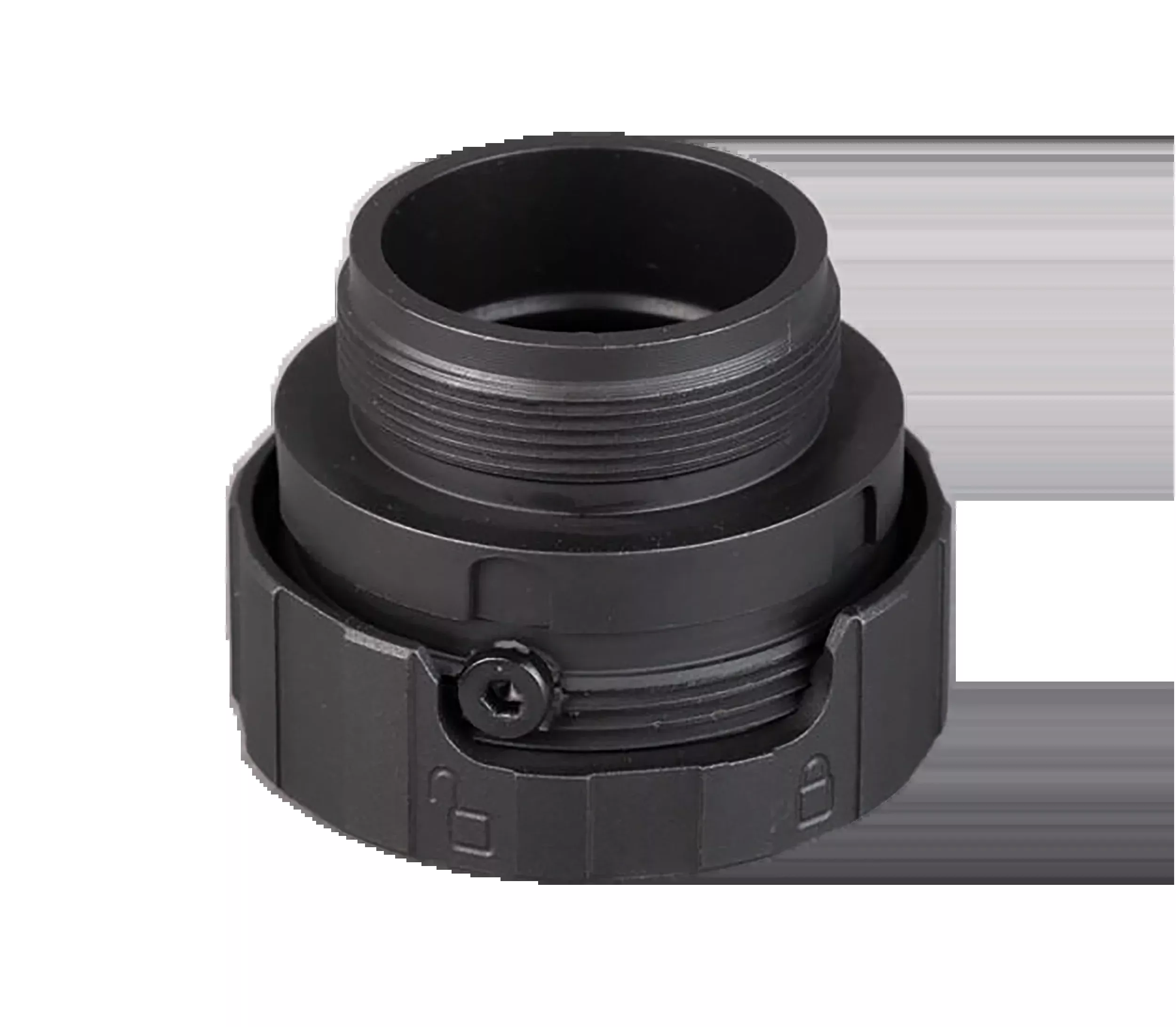 SilencerCo AC2632 ASR Alpha Mount Adapter - Omega 9K/Harvester 300 Black Steel