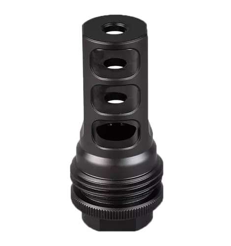 SILENCERCO ASR MUZZLE BRAKE 11/16X24 .458CAL