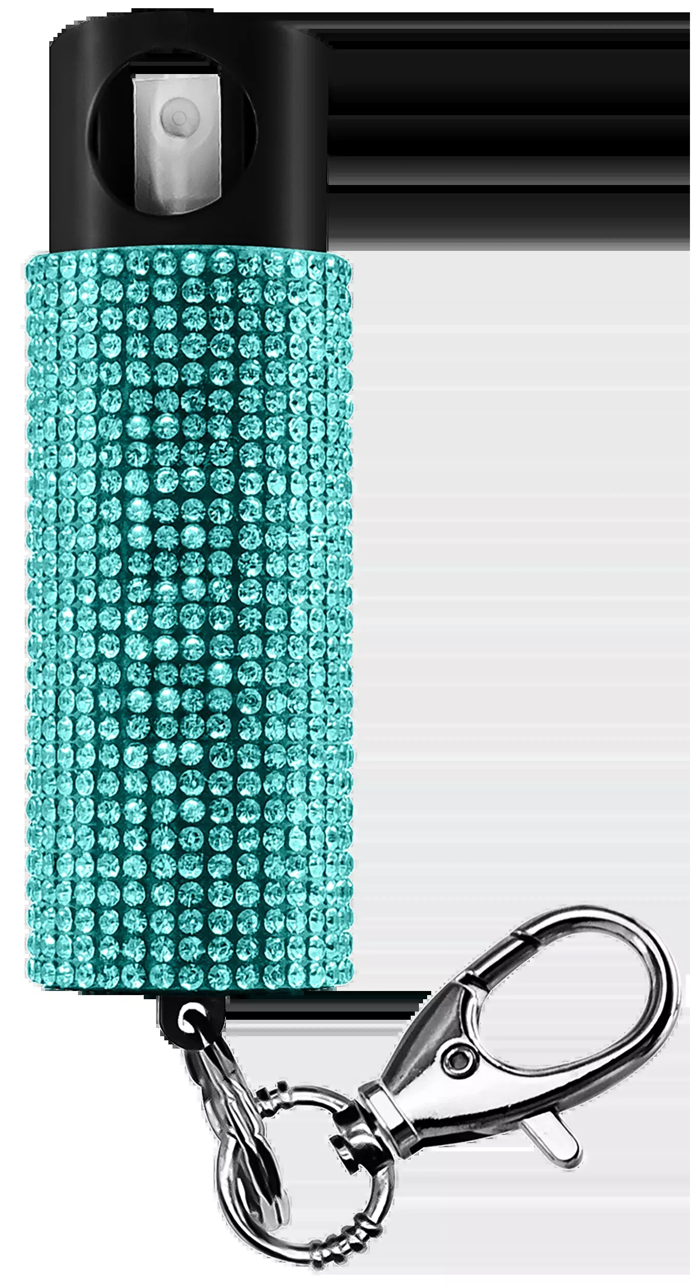 Skyline USA Bling-It-On Pepper Spray 0.50oz 18% OC UV Dye Teal w/ Keychain