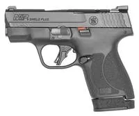 Smith & Wesson 13534 M & P9 Shield Plus 9mm Luger 3.10 " 10 + 1, 13 + 1 Matte Black Frame (No Ts) Black Armornite Stainless Steel Barrel/Slide With Optics Cut