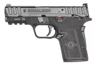 Smith & Wesson 13591 Equalizer 9mm Luger 15 + 1 3.68 " Black Armornite Stainless Steel Barrel & Optic Ready/Serrated Steel Slide, Black Polymer Frame W/Picatinny Rail, Black Textured Polymer Grips