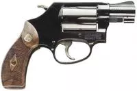 Smith & Wesson 150184 Model 36 Classic 38 S & W Spl + P Blued Carbon Steel 1.88 " Barrel, 5rd Cylinder & J- Frame, Integral Front Sight, Wood Grip