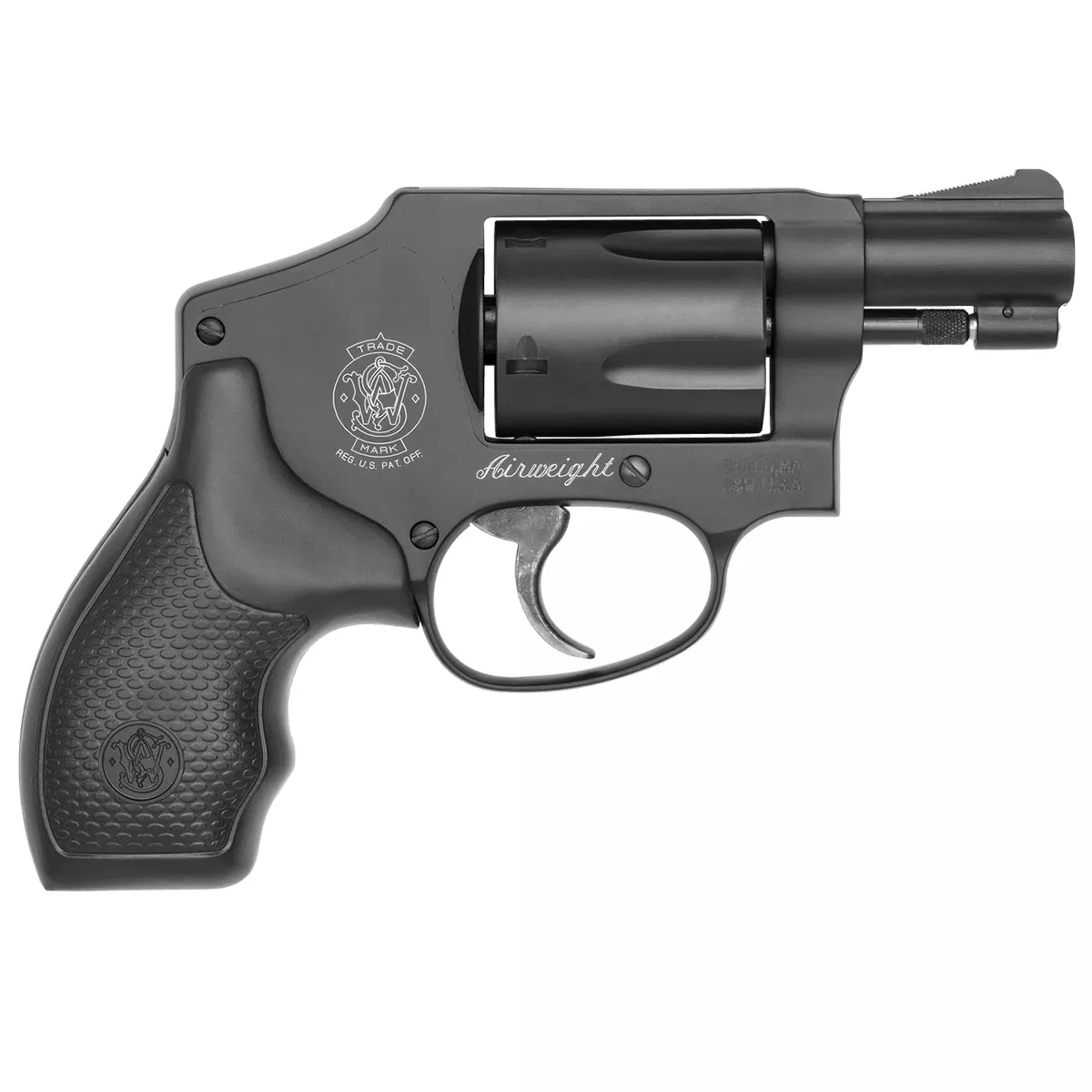 Smith & Wesson 162810 Model 442 Airweight 38 S&W Spl +P Revolver Handgun