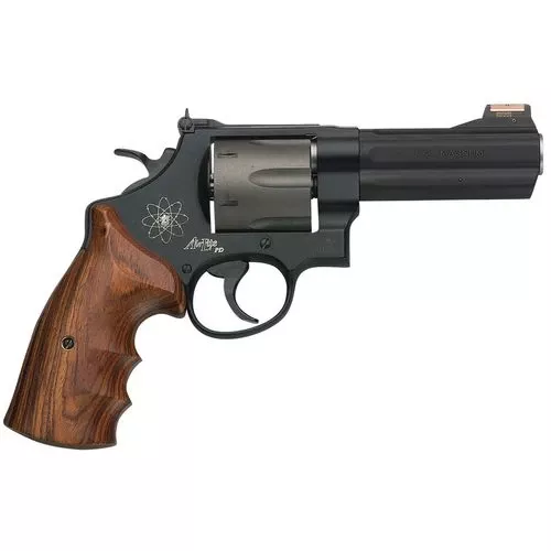 Smith & Wesson 163414 329 Personal Defense 44 Rem Mag 6rd 4.13" Black Stainless Steel Matte Black Scandium Alloy Wood Grip