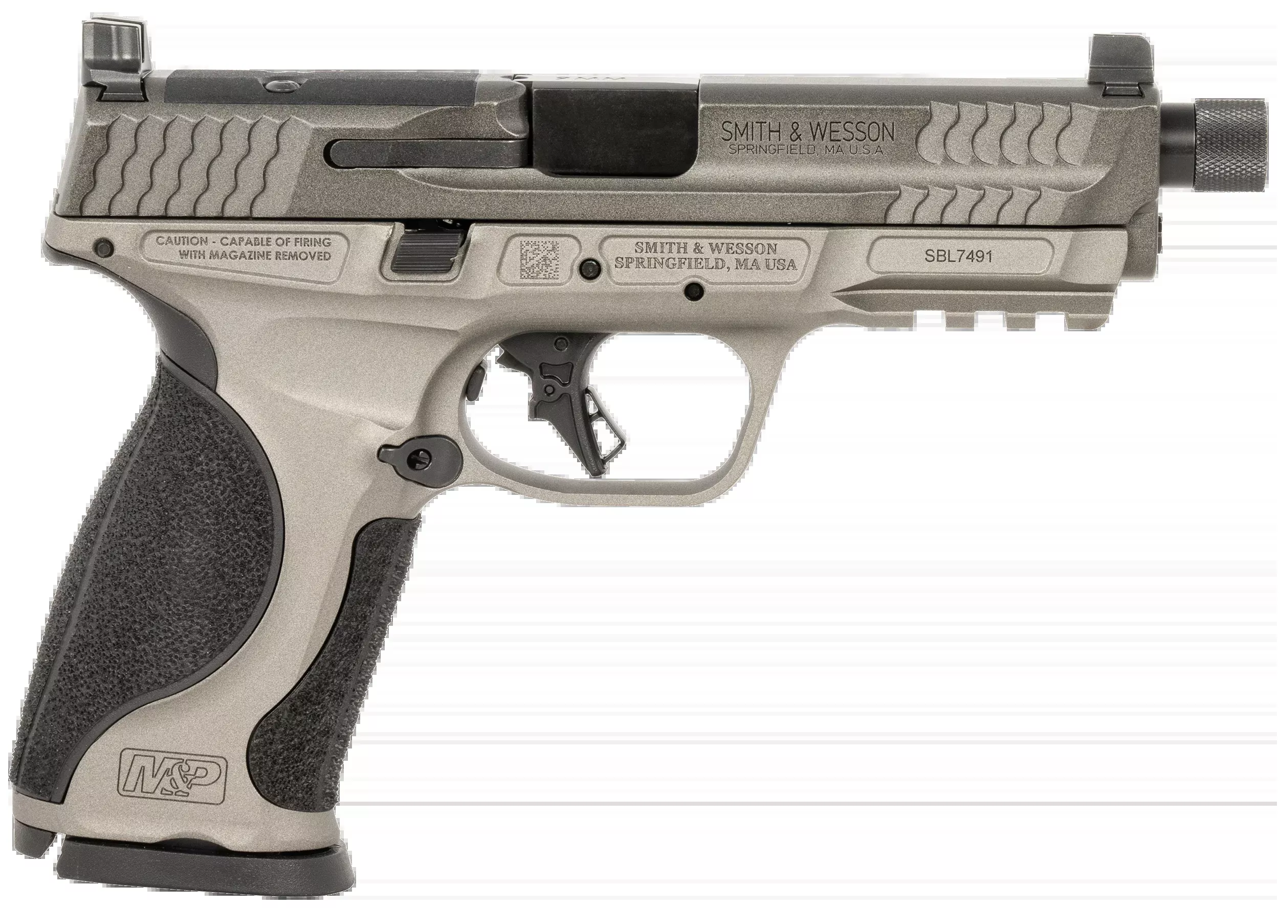 Smith & Wesson M&P M2.0 9mm 4.63" 17+1 Semi-Auto Pistol