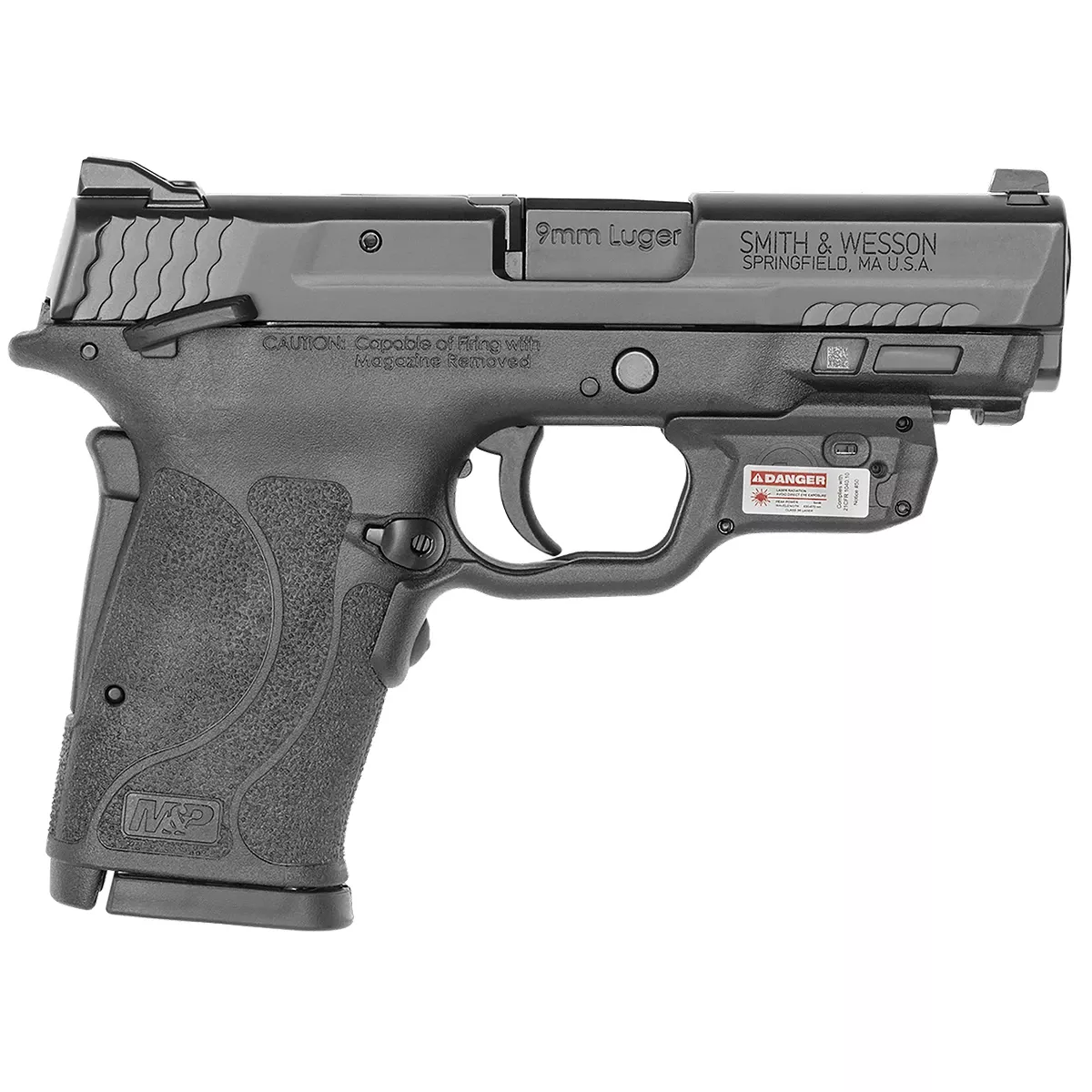 Smith & Wesson M&P9 M2.0 Shield EZ 9mm Pistol w/ Crimson Trace Red Laserguard
