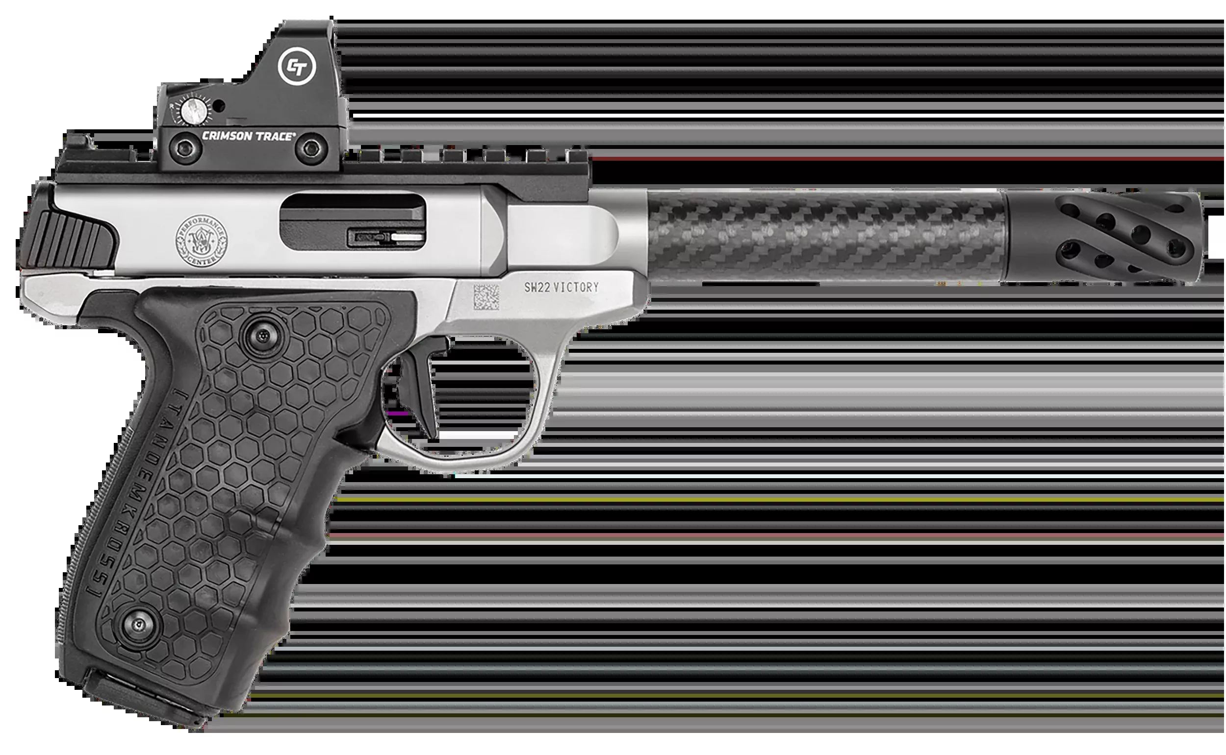 Smith & Wesson Performance Center SW22 Victory Target 22 LR 6" 10+1 SAO Pistol w/Red Dot