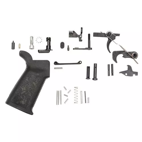Spikes Lower Parts Kit Standard Multi-Caliber Stainless Steel Black Oxide