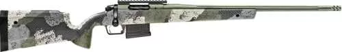 Springfield Armory 2020 Waypoint Bolt Action Rifle 6.5 Creedmoor 22" Barrel (1)-5Rd Magazine Ridgeline Camouflage Carbon Fiber Stock Black Cerakote Finish