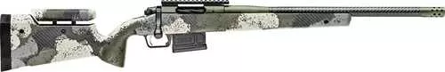Springfield Armory 2020 Waypoint Bolt Action Rifle 6mm Creedmoor 20" Rifled Barrel (1)-5Rd Magazine Evergreen Camouflage Adjustable Carbon Fiber Stock Green Cerakote Finish