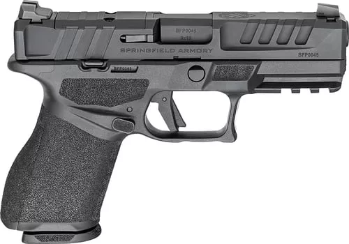 Springfield Armory EC9409BU EchelonCompact 9mm Luger 15+1 18+1 4" Black Melonite Steel Barrel & Optic Ready/Serrated Slide, Black Polymer Frame w/Picatinny Rail, Textured Grip, Ambidextrous