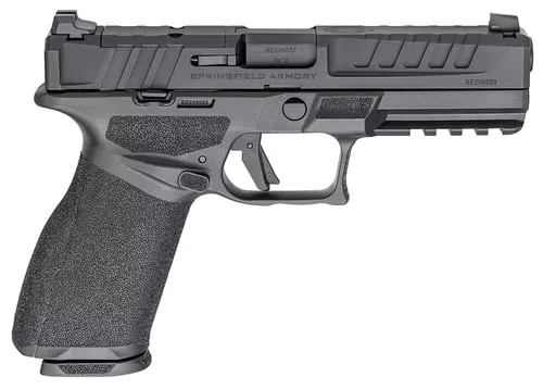 Springfield Armory EC9459BU EchelonFull Size 9mm Luger 20+1 4.50" Black Melonite Steel Barrel & Optic Ready/Serrated Steel Slide, Black Polymer Frame w/Picatinny Rail, Textured Grip, 2 Mags