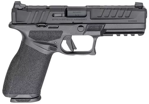 Springfield Armory EC9459BU15 EchelonFull Size 9mm Luger 15+1 4.50" Black Melonite Steel Barrel & Steel Optic Ready/Serrated Slide, Black Polymer Frame w/Picatinny Rail, Textured Grip, Ambidextrous