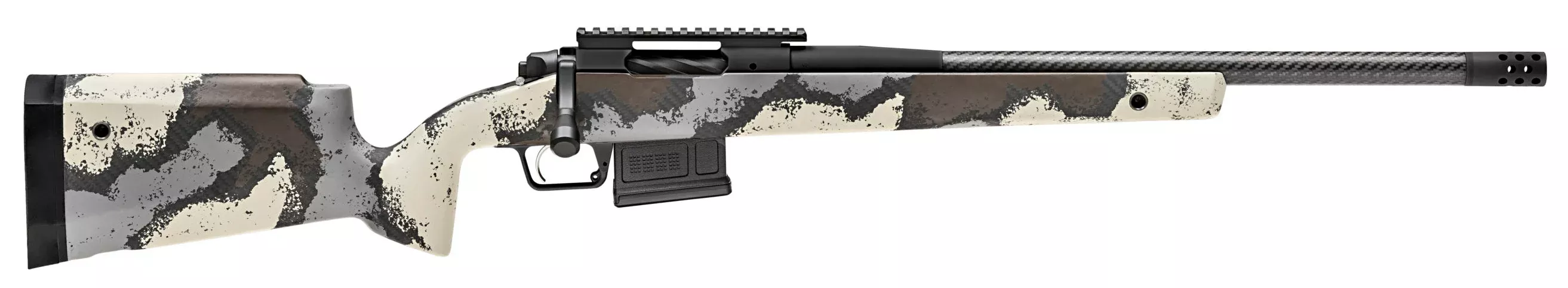 Springfield Armory Model 2020 Waypoint 6mm Creedmoor 20" 5+1 Bolt Action Rifle - Carbon Fiber Barrel, Ridgeline Camo